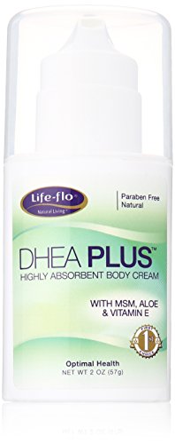 DHEA Plus crema w/bomba vida Flo salud productos crema de 2 oz