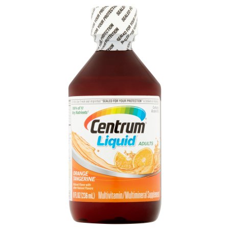 Centrum ® adulto de multivitaminas - multiminerales Liquid 8 fl. onz.  Botella