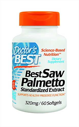 Mejor mejor Extracto de Saw Palmetto del doctor (320 mg), cápsulas de Softgel, 60-Conde