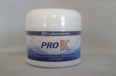2oz-Pro-K vitamina K crema profesional fuerza de la rosácea los capilares, venas varicosas de la araña de hilo, oscuro hinchados en círculos del ojo. Garantiza el trabajo.