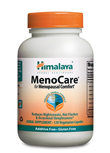 Himalaya Herbal Healthcare MenoCare, comodidad postmenopáusica, 120 Vcaps, 800 mg (paquete de 2)