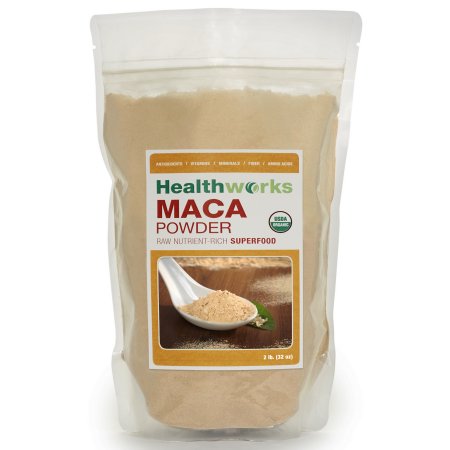 Healthworks Organic Raw Maca Powder 900 gramos