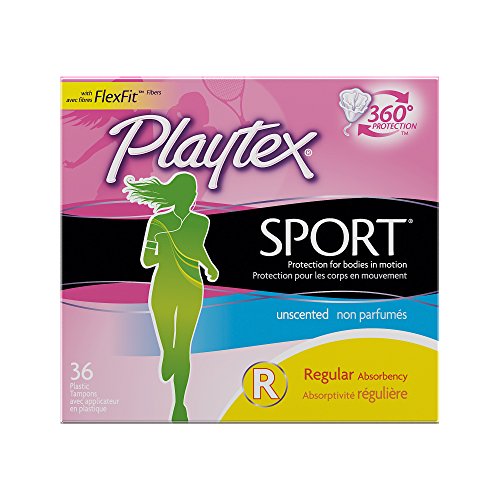 Playtex Sport tampón, absorbencia Regular, cuenta 36