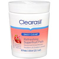 Clearasil diario claro refrescante superfruta pastillas, 90 cada (4 Pack)