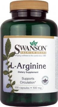 L-Arginina 500 mg 200 Caps