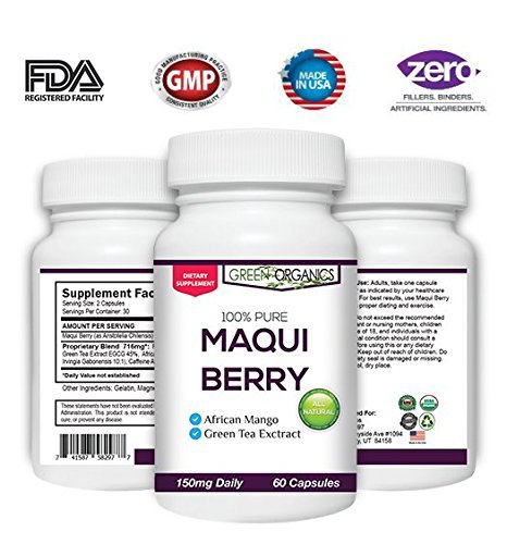 Potente Maqui Berry - súper alta en antioxidantes - aumenta sistema inmune - proporciona energía