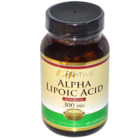El ácido alfa lipoico 300mg 60 Caps Lifetime