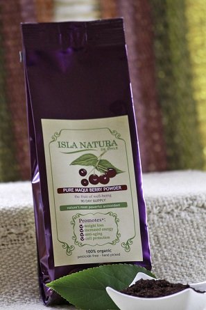 Isla Natura de Chile 100% Organic Maqui Berry Powder (8oz.)