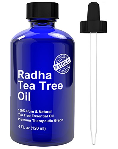 Aceite esencial árbol del té - grande 4 onzas - 100% puro & Natural Melaleuca grado terapéutico - calidad PREMIUM de Australia para la eliminación de etiquetas de piel y acné