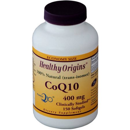 Healthy Origins CoQ10, Kaneka Q10, 100% natural, 400 mg, 150 CT