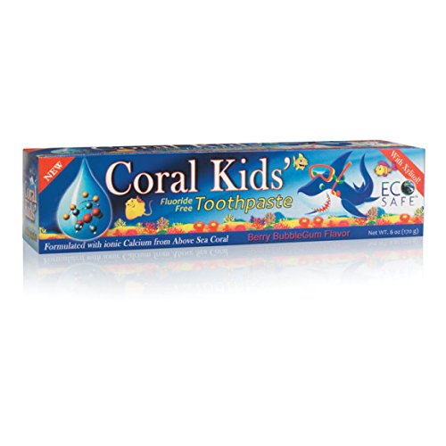 Coral infantil pasta dental sabor chicle de Berry 6 oz.