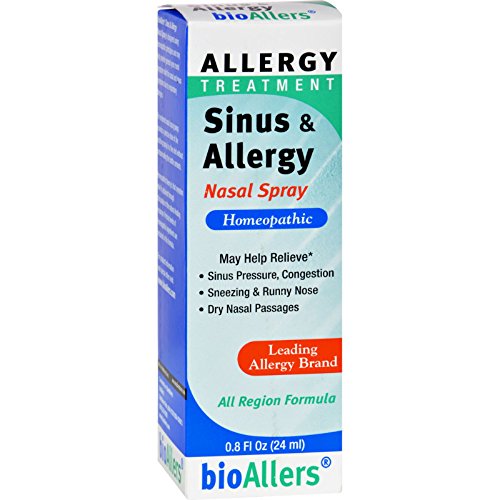 Sino bio-Allers y alivio de la alergia Nasal Spray - 0,8 onzas