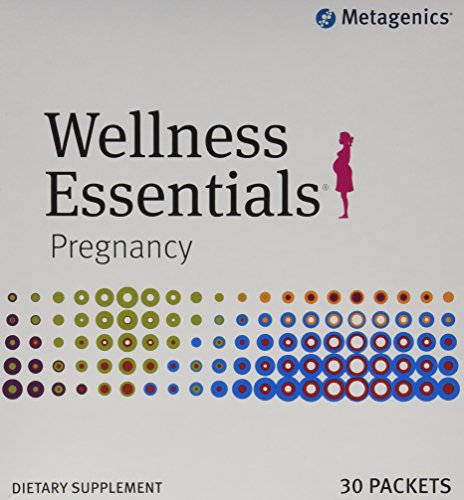 Metagenics bienestar esencial embarazo paquetes, cuenta 30