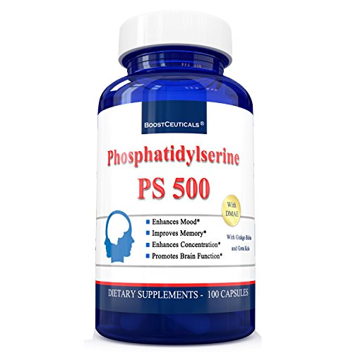 Boostceuticals fosfatidil serina 500mg 100 cápsulas