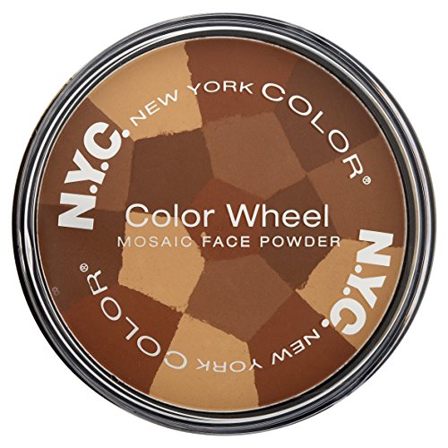 New York Color rueda mosaico polvo de la cara, todo resplandor bronce, Onza 0,32