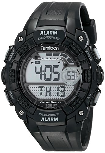 408209BLK Reloj Digital Armitron hombres Sport