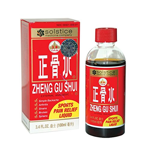 Zheng Gu Shui externo loción analgésica - 3.4 fl oz (100ml) - 9 botellas