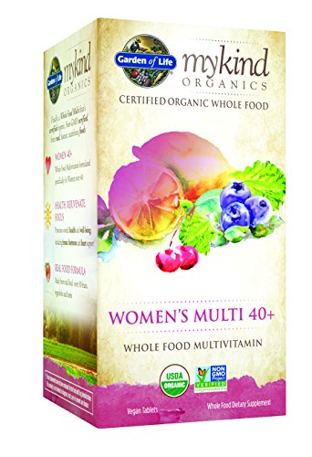 Multi jardín de la vida mykind orgánicos mujeres 40 +, 120 tableta orgánico