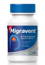Migraña socorro Migravent-suplemento propiedad de Migravent Natural remedio Vita Ciencias - 60 Caps
