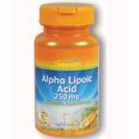 El ácido alfa lipoico 250mg 60 Capsulas