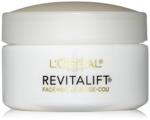 L ' Oreal París Advanced RevitaLift rostro y cuello crema de día, 1,7 onzas