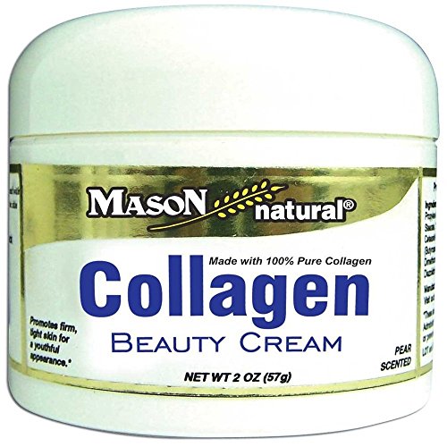 Mason vitaminas colágeno belleza Crema 100% colágeno puro aroma de pera, 2 Oz