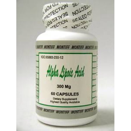 Montiff ácido alfa lipoico 300 mg 60 caps
