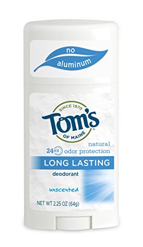 Tom de Maine Natural desodorante Stick, Stick Unscented, 2,25 onzas (paquete de 6)
