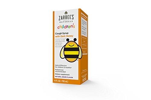Naturales jarabe para la tos infantiles de Zarbee, sabor uva, 4 onzas FL