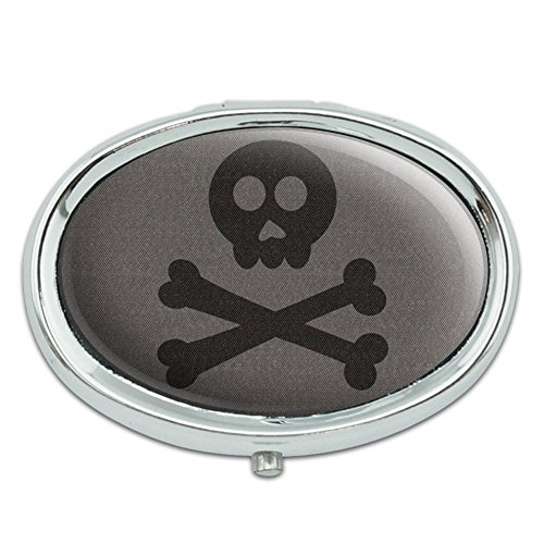 Hasta Skull and Crossbones nos separe Metal Oval caso pastillero