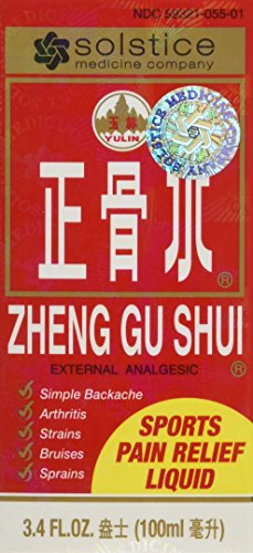 Zheng Gu Shui deportes dolor alivio líquido, 3.4 Oz