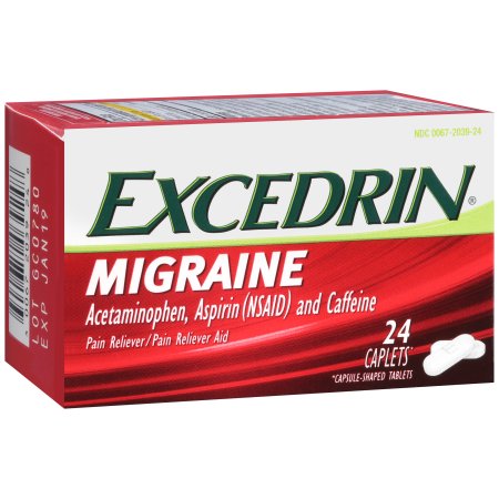 Excedrin migraña analgésico cápsulas 24 Conde
