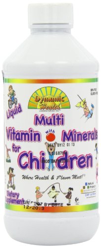 Salud dinámica multivitamínico con minerales para los niños, 8 onzas