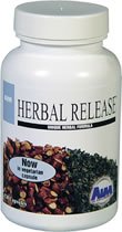 Lanzamiento Herbal objetivo para limpieza linfática - 60 cápsulas de vegan