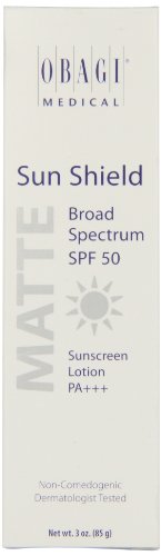 Obagi Medical protector solar amplio espectro SPF 50 mate bloqueador, 3 onzas