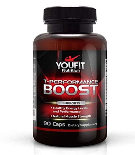 YOUFIT nutrición testosterona / suplemento / mejor testosterona para hombres con /Strength de alholva y crecimiento muscular/aumenta la energía y la Libido / control de peso / cuenta 90
