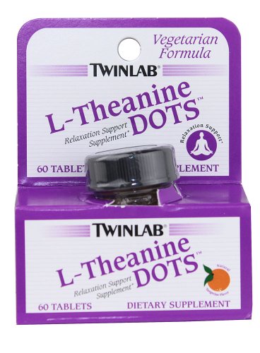 Twinlab L teanina puntos tabletas, cuenta 60
