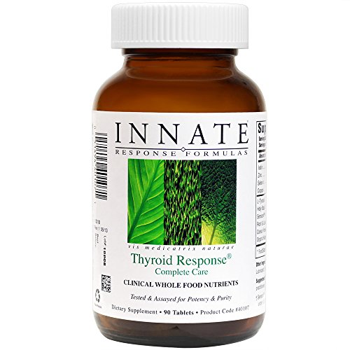 Respuesta innata - tiroides respuesta completa atención, apoya la función saludable de la tiroides, 90 tabletas
