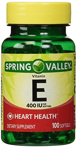 Spring Valley - vitamina E 400 UI, 100 cápsulas