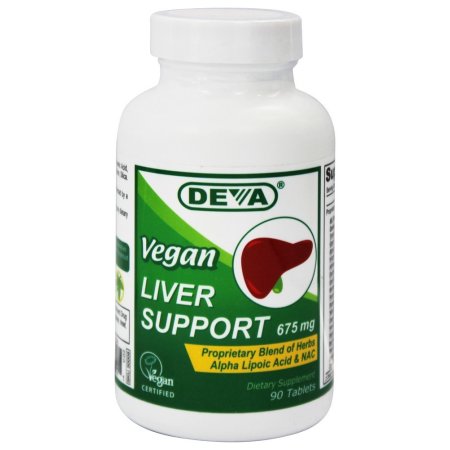 Deva Nutrition - Hígado Soporte Vegan 675 mg. - 90 Tabletas