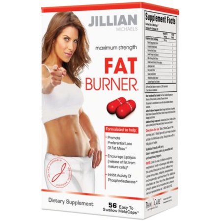 Jillian Michaels fuerza máxima quemador de grasa 56 MetaCaps (Pack de 2)