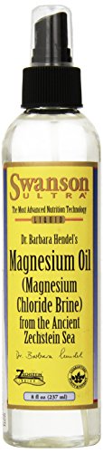Magnesio aceite 8 onzas (237 ml) líquido de Dr. Barbara Hendel