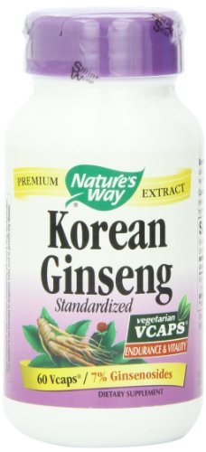 Forma Ginseng de la naturaleza, Korean, 60 cápsulas