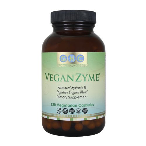 VeganZyme, mezcla de enzimas digestivas y sistémicas de vegano, 120-Conde