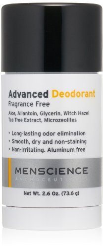 MenScience Androceuticals había avanzado desodorante, 2.6 oz.