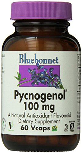 BlueBonnet Pycnogenol vegetariana cápsulas, 100 mg, 60 Count