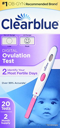 Test de ovulación ClearBlue Digital, cuenta 20