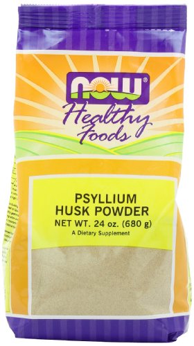 Ahora alimentos Psyllium cáscara polvo, 24 onzas