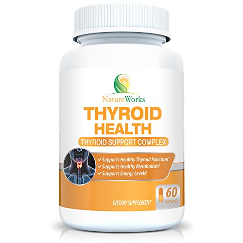 Tiroides potente suplemento - fórmula Natural para apoyar un metabolismo sano, reducir la fatiga y promover la pérdida de peso. Contiene yodo y Ashwaganda raíz para hipotiroidismo y los síntomas de hipotiroidismo
