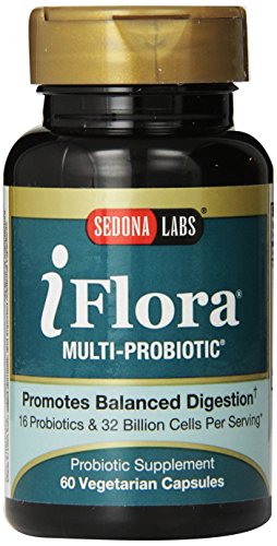 Sedona laboratorios Iflora Multi-probiótico fórmula, cápsulas, 60-Count (suministro para 30 días)